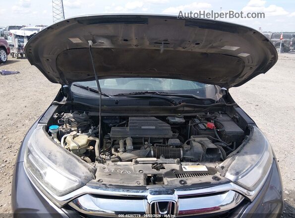 7FARW1H96JE054716 2018 HONDA CR-V Gray Вид ззаду