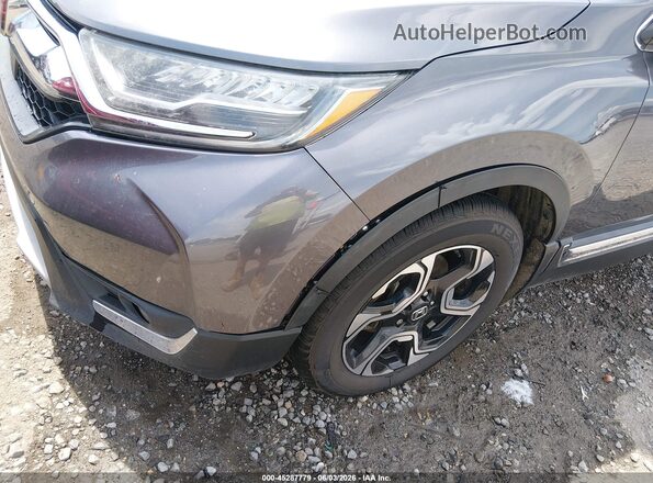 7FARW1H96JE054716 2018 HONDA CR-V Gray 