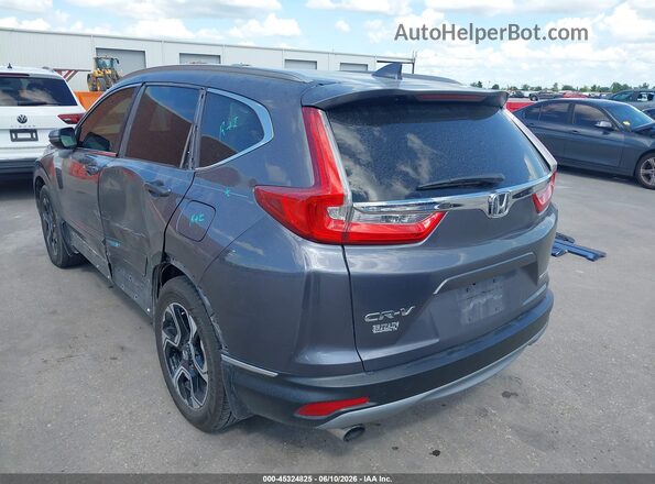7FARW1H98JE021488 2018 HONDA CR-V Gray Rear left