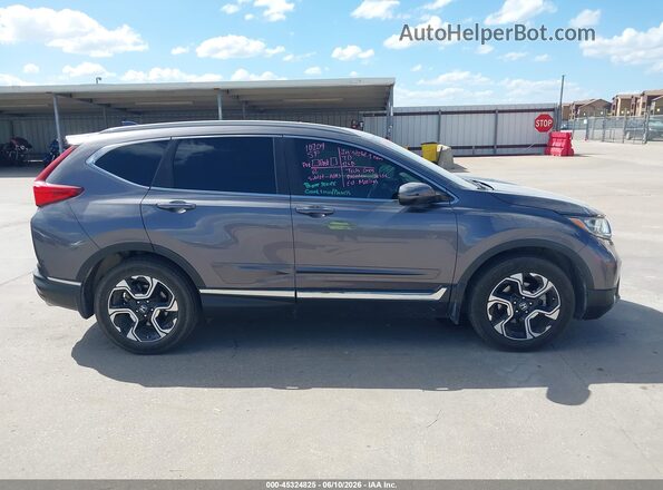 7FARW1H98JE021488 2018 HONDA CR-V Gray 360 interior view