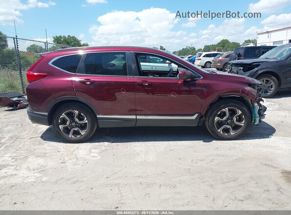 7FARW1H9XHE022037 2017 HONDA CR-V Brown Панорамний вид салону 360°