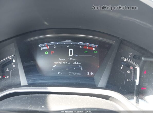 7FARW2H50JE075144 2018 HONDA CR-V Brown Vista de los asientos traseros