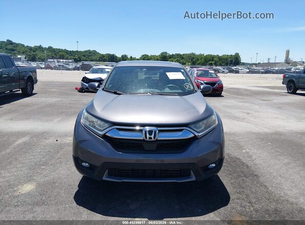 7FARW2H50KE005855 2019 HONDA CR-V Gray Вид щитка приладів