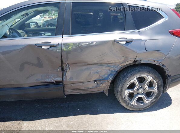 7FARW2H50KE005855 2019 HONDA CR-V Gray Вид спереду