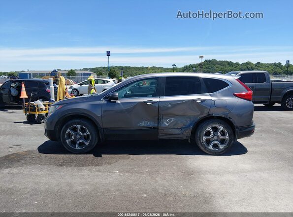 7FARW2H50KE005855 2019 HONDA CR-V Gray Панорамний вид салону 360°
