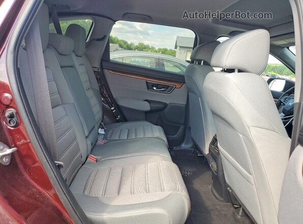 7FARW2H50KE042162 2019 HONDA CR-V Burgundy Вид задньої частини салону