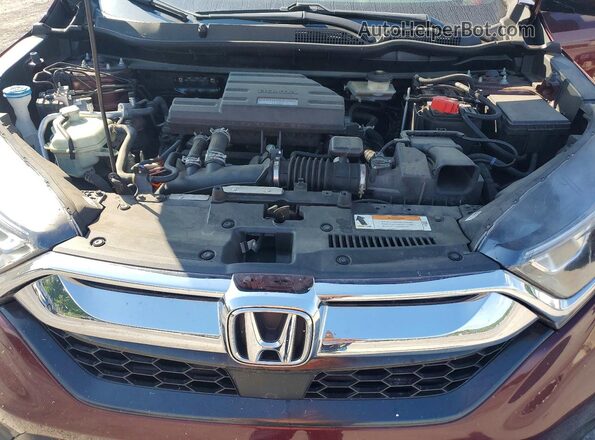 7FARW2H50KE042162 2019 HONDA CR-V Burgundy Вид підкапотного простору