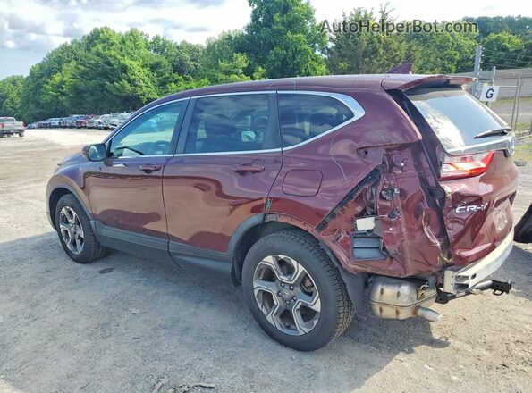 7FARW2H50KE042162 2019 HONDA CR-V Burgundy Задня ліва чверть