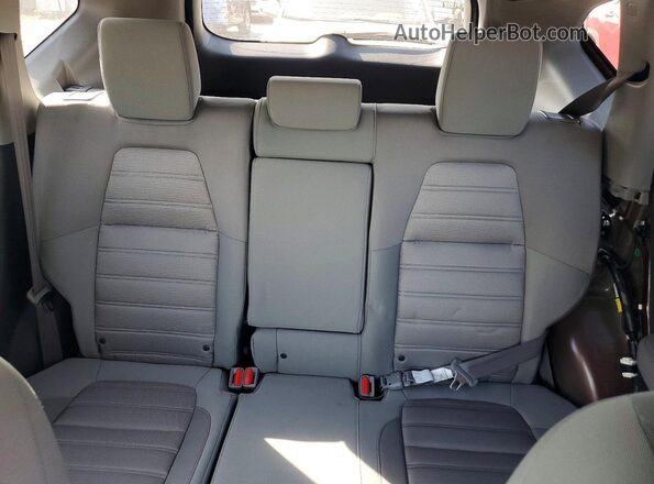 7FARW2H50KE042162 2019 HONDA CR-V Burgundy Вид задніх сидінь