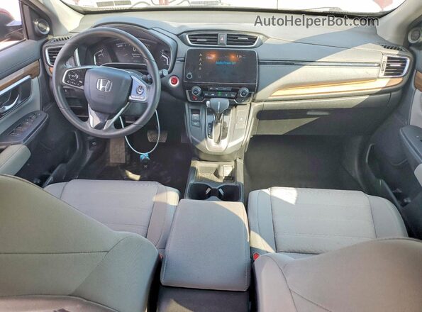 7FARW2H50KE042162 2019 HONDA CR-V Burgundy Вид панелі приладів