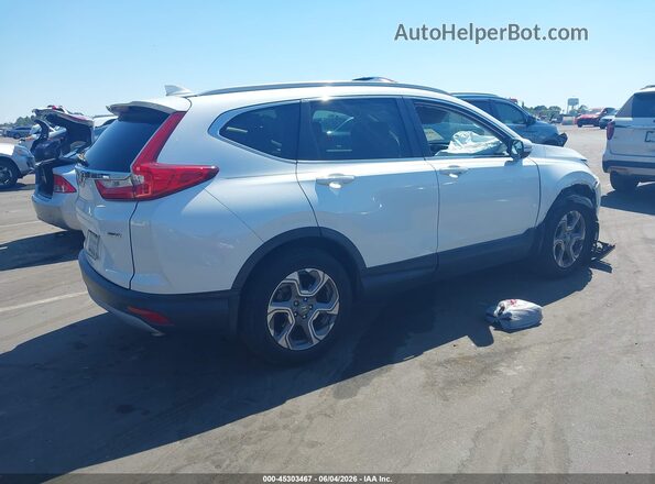 7FARW2H50KE062332 2019 HONDA CR-V Белый Задняя правая четверть