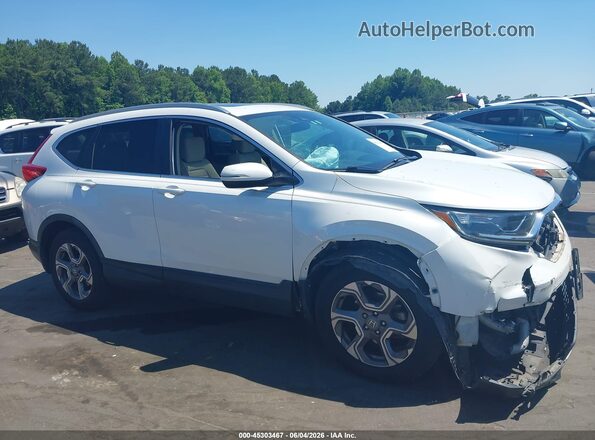 7FARW2H50KE062332 2019 HONDA CR-V Белый Вид задней части салона