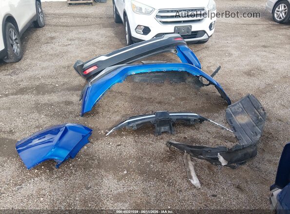 7FARW2H50ME005793 2021 HONDA CR-V Blue Вид щитка приладів