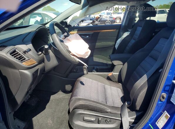 7FARW2H50ME006412 2021 HONDA CR-V Blue Front interior view