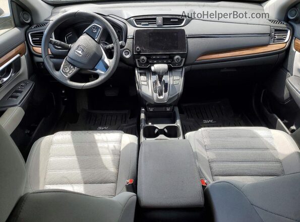 7FARW2H50NE041887 2022 HONDA CR-V Silver Առջևի վահանակի տեսք