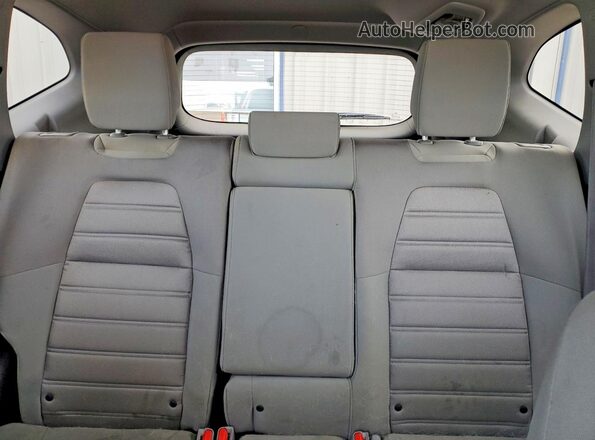 7FARW2H51JE059177 2018 HONDA CR-V Silver Vista de los asientos traseros