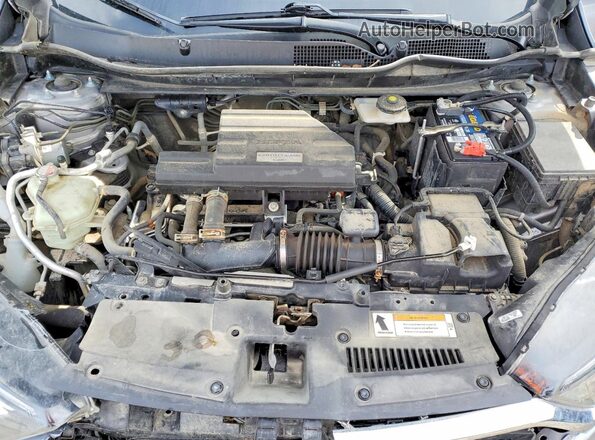 7FARW2H51JE059177 2018 HONDA CR-V Silver Vista del compartimento del motor