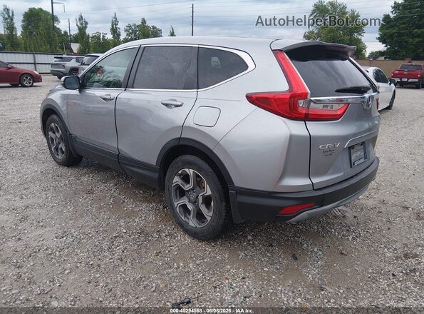 7FARW2H51JE090817 2018 HONDA CR-V Silver Trasero izquierdo