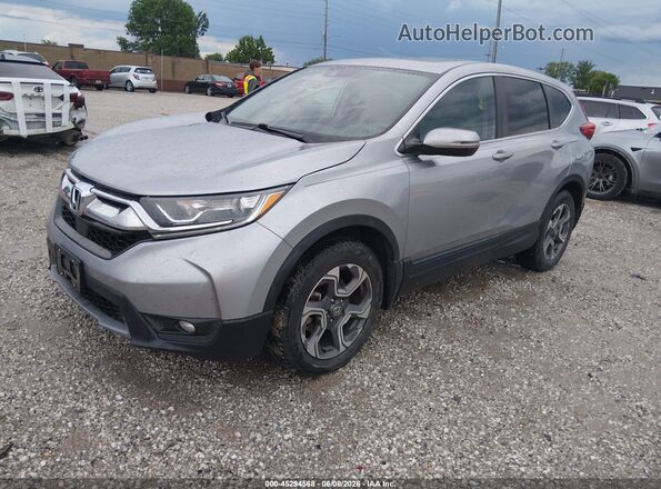7FARW2H51JE090817 2018 HONDA CR-V Silver Vista tres cuartos delantera izquierda