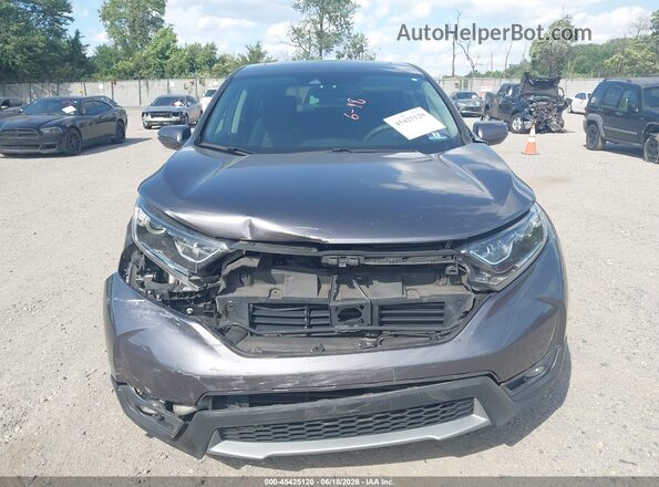 7FARW2H51KE029274 2019 HONDA CR-V Gray ხელსაწყოთა პანელის ხედი