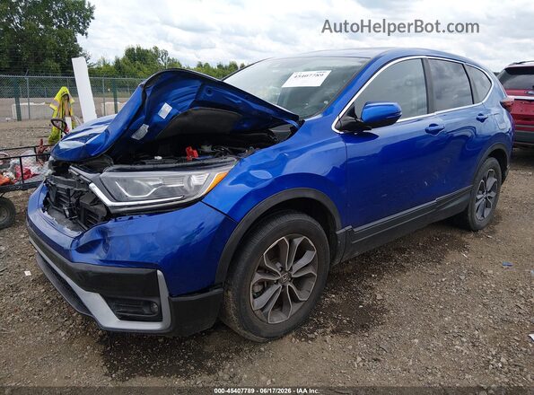 7FARW2H51LE021855 2020 HONDA CR-V Blue Przód lewy