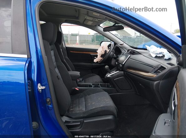 7FARW2H51LE021855 2020 HONDA CR-V Blue Widok wnętrza z przodu