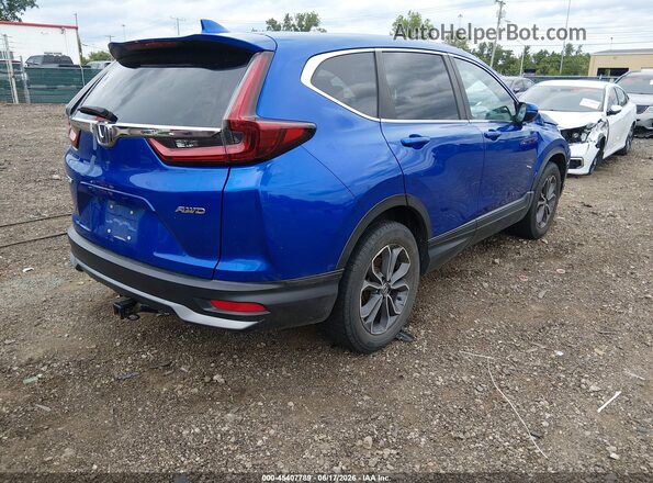 7FARW2H51LE021855 2020 HONDA CR-V Blue Tył prawy