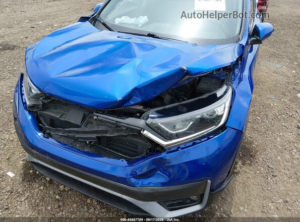 7FARW2H51LE021855 2020 HONDA CR-V Blue Widok z przodu