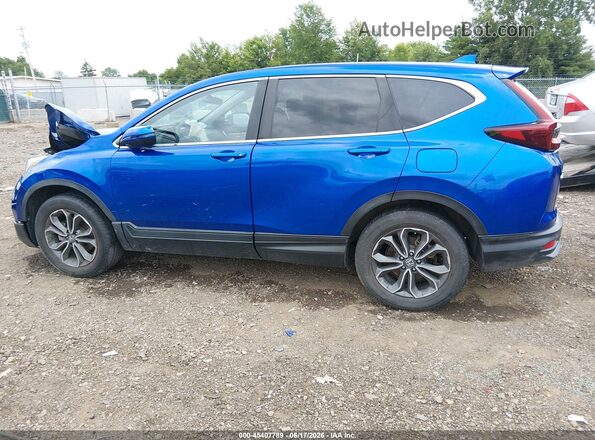 7FARW2H51LE021855 2020 HONDA CR-V Blue Widok wnętrza 360 stopni