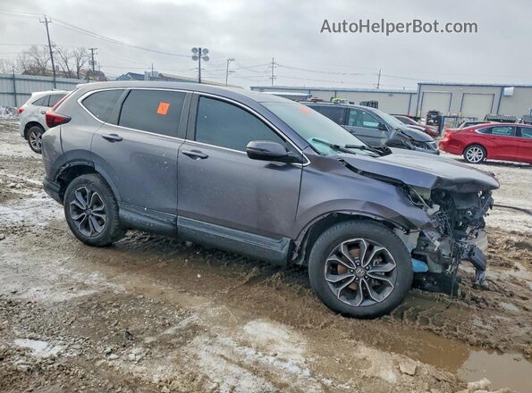 7FARW2H51ME005642 2021 HONDA CR-V Gray 