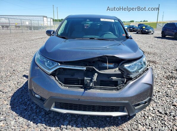 7FARW2H52JE005659 2018 HONDA CR-V Gray Դիմացի տեսք