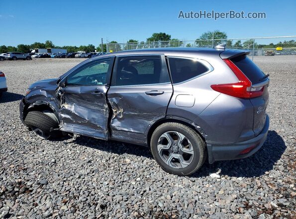 7FARW2H52JE005659 2018 HONDA CR-V Gray Հետևի ձախ