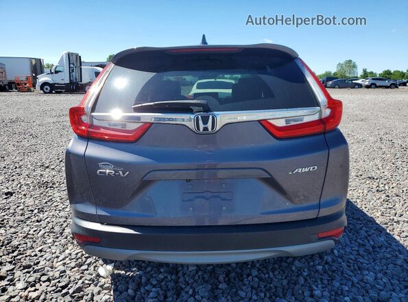 7FARW2H52JE005659 2018 HONDA CR-V Gray Հետևի տեսք