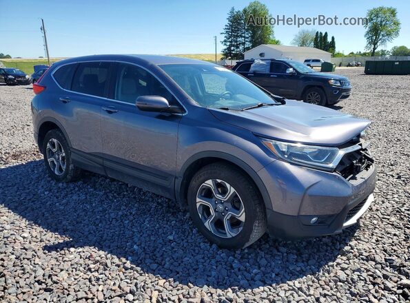 7FARW2H52JE005659 2018 HONDA CR-V Gray Առջևի աջ