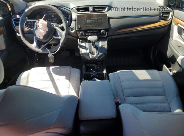 7FARW2H52JE005659 2018 HONDA CR-V Gray Առջևի վահանակի տեսք