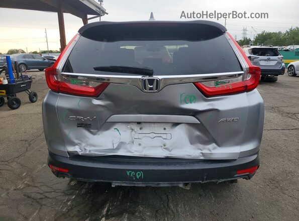 7FARW2H52JE071161 2018 HONDA CR-V Серебряный Вид сзади