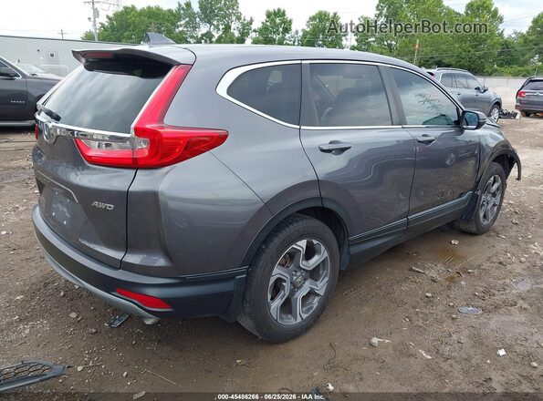 7FARW2H52KE021197 2019 HONDA CR-V Серый Задняя правая четверть