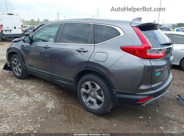 7FARW2H52KE021197 2019 HONDA CR-V Серый Задняя левая четверть