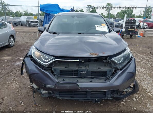 7FARW2H52KE021197 2019 HONDA CR-V Серый Вид задней части салона