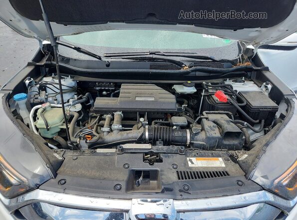 7FARW2H52KE060744 2019 HONDA CR-V White Engine compartment view