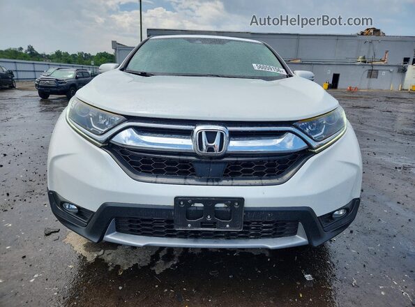 7FARW2H52KE060744 2019 HONDA CR-V White Front view