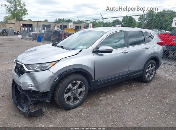 7FARW2H53JE007985 2018 HONDA CR-V Gray Դիմացի տեսք
