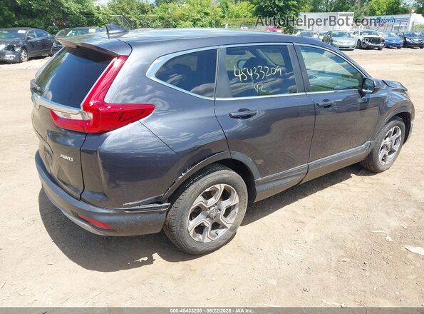 7FARW2H53JE059441 2018 HONDA CR-V Dark Blue Задня права чверть