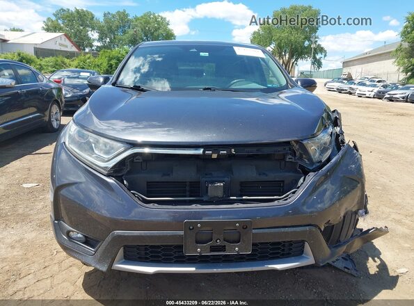 7FARW2H53JE059441 2018 HONDA CR-V Dark Blue Вид щитка приладів