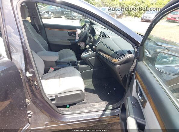 7FARW2H53JE059441 2018 HONDA CR-V Dark Blue Вид салону спереду