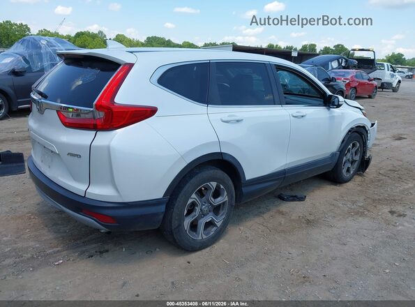 7FARW2H53KE039210 2019 HONDA CR-V Белый Задняя правая четверть