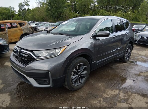 7FARW2H53LE005429 2020 HONDA CR-V Gray Front left