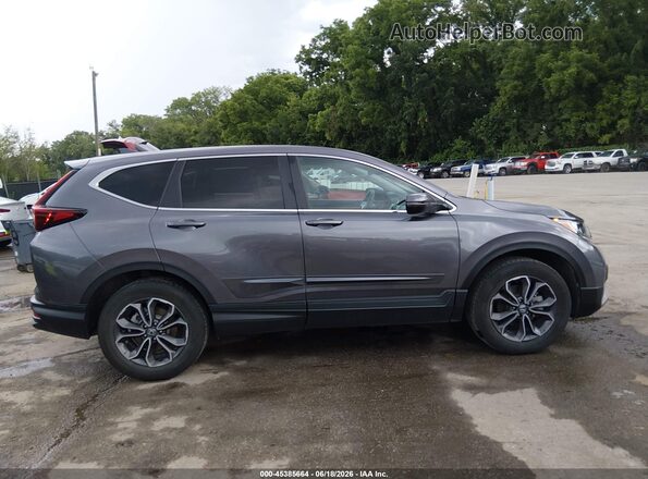 7FARW2H53LE005429 2020 HONDA CR-V Gray Rear interior view