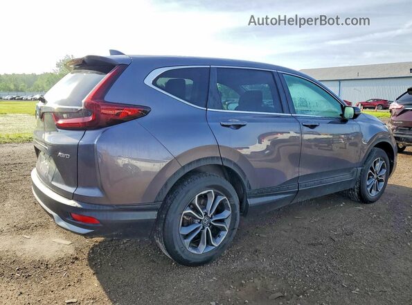 7FARW2H53NE033170 2022 HONDA CR-V Gray Trasero derecho