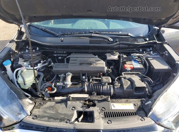 7FARW2H53NE033170 2022 HONDA CR-V Gray Vista del compartimento del motor